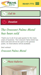 Mobile Screenshot of crescentpalmsmotel.com